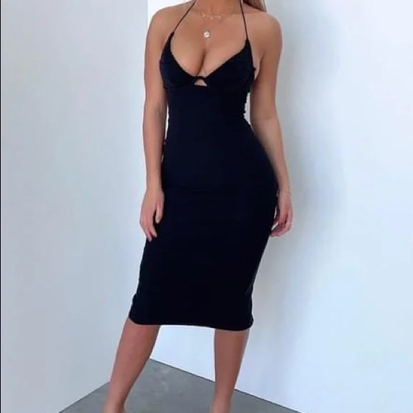 Thats So Fetch Dresses | Thats So Fetch Black Midi Dress! | Color: Black | Size: 6 | Nzbrumme's Closet